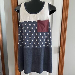 On The Byas Patriotic Tank Top- Large